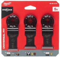 Milwaukee Accessoires omt starlock | hout & metaal bladenset | 5-delig - 48906115 - thumbnail