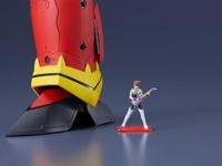 The Super Dimension Fortress Macross PLAMAX Plastic Model Kit 1/72 VF-19 Custom Fire Valkyrie (Basara Nekki Unit) 22 cm - thumbnail