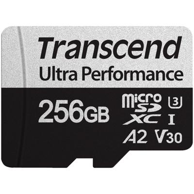 Transcend microSDXC 340S microSDHC-kaart 256 GB Class 10, Class 3 UHS-I Transcend microSDXC 340S microSDHC-kaart 256 GB Class 10, Class 3 UHS-I