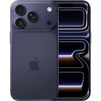 Apple iPhone 17 Pro 256 GB: 6,3‑inch display met ProMotion tot 120 Hz, A19 Pro-chip, baanbrekende batterijduur, Pro Fusion-camerasysteem, Center Stage-camera aan de voorkant; Diepblauw - thumbnail