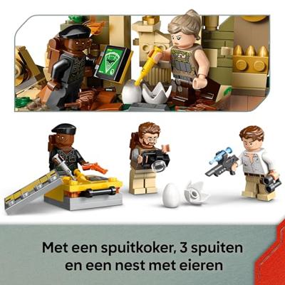 LEGO Jurassic World Spinosaurus en Quetzalcoatlus luchtmissie 76976 - thumbnail