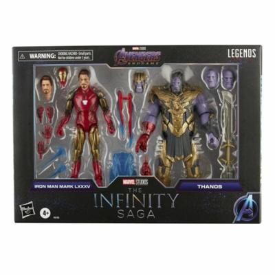 The Infinity Saga Marvel Legends Series Action Figure 2-Pack 2021 Iron Man & Thanos (Endgame) 15 cm