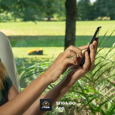 STIGA AUTONOME ROBOTMAAIER, STIGA A500, OPPERVLAKKEN TOT 500 M², WERKT MET GPS-TECHNOLOGIE, HELLINGEN TOT 45% (24°) - thumbnail