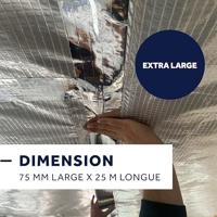 VAST-R aluminium tape basic - 75 mm x 25 m - thumbnail