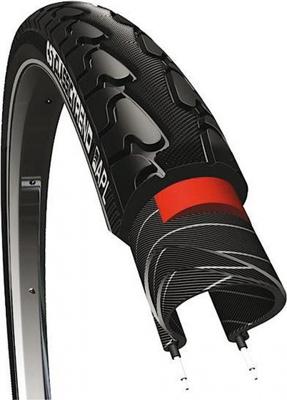 Cst classic trend (1mm anti-lek) zwart met reflectie. 28x1.75x2, etrto 47-622