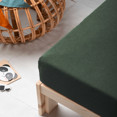 Fresh&Co Kids Jersey Hoeslaken Kids - Groen - Ledikant - 60 x 120 Ledikant - 60 x 120 Fresh&Co Kids Jersey Hoeslaken Kids - Groen - Ledikant - 60 x 120 Ledikant - 60 x 120