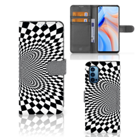 OPPO Reno 4 Pro 5G | Book Case | Illusie - thumbnail