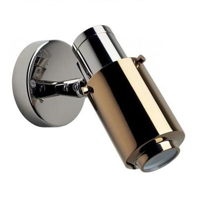 DCW Editions Biny Spot Led Wandlamp - Nikkel/goud - zonder schakelaar DCW Editions Biny Spot Led Wandlamp - Nikkel/goud - zonder schakelaar