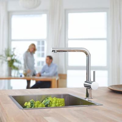 GROHE Minta Keukenkraan - hoog - uittrekbare l uitloop - 2 straalsoorten - chroom 30274000 - thumbnail