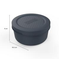 ZiiPa Pizzadeeg doos - ø 16 cm / 250 gram - Leisteen - 6 stuks - thumbnail