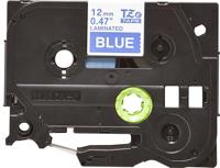 Brother TZE-535 labelprinter-tape Wit op blauw - thumbnail