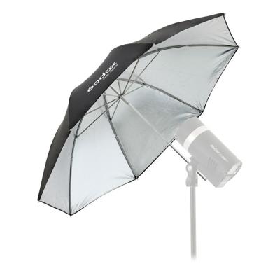 Godox UBL-085S - Professional portable photographic umbrella, silver