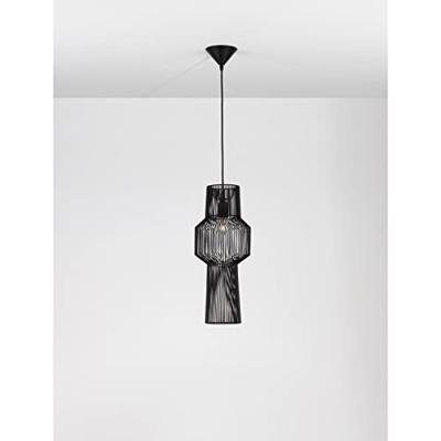 Lyora Bohemian hanglampBredo Ø 21cm zwart - 9586511