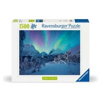 Ravensburger Legpuzzel wenn die nordlichter tanzen, 1500st. - thumbnail