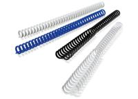 Spiralen om te binden GBC Wit Polypropyleen Plastic (50 Stuks) - thumbnail
