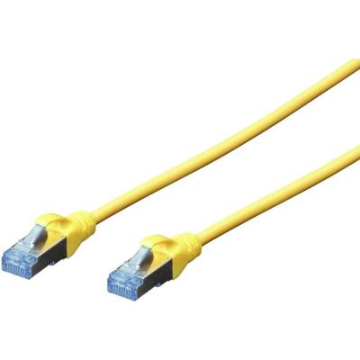 Digitus DK-1532-010/Y RJ45 Netwerkkabel, patchkabel CAT 5e SF/UTP 1.00 m Geel Verdraaide paren 1 stuk(s) Digitus DK-1532-010/Y RJ45 Netwerkkabel, patchkabel CAT 5e SF/UTP 1.00 m Geel Verdraaide paren 1 stuk(s)