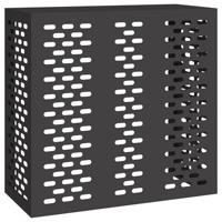 Airconditioner hoes Zwart 110 x 50 x 105 cm Staal - thumbnail