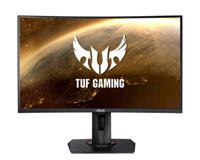 Asus TUF Gaming VG27VQ LED-monitor Energielabel G (A - G) 68.6 cm (27 inch) 1920 x 1080 Pixel 16:9 1 ms HDMI, DisplayPort, DVI, Hoofdtelefoon (3.5 mm jackplug) - thumbnail