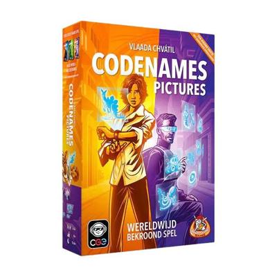 White Goblin Games wgg codenames pictures kaartspel (nederlands, 2 - 8 spelers, 15 minuten, vanaf 10 jaar)