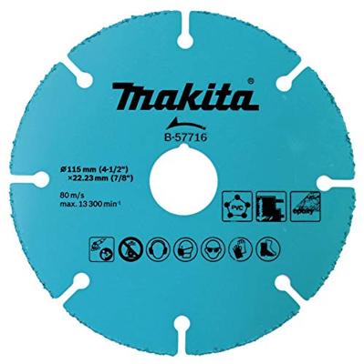 Makita Accessoires Doorslijpschijf 125X1.0 Multi Hm - B-57722 - B-57722 Makita Accessoires Doorslijpschijf 125X1.0 Multi Hm - B-57722 - B-57722