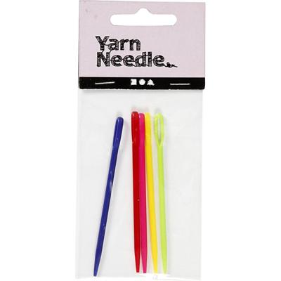 Creativ Company Garennaald, l: 7 cm, diverse kleuren, 5 stuk/ 1 doos