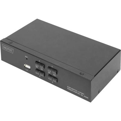 Digitus DS-12880 KVM-switch Zwart
