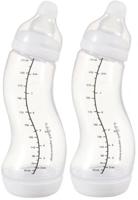 Difrax Doublepack S-babyfles Natural 250 ml - thumbnail