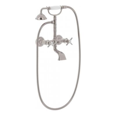 Badmengkraan Tres Clasic 2 Kruisgreep Incl Handdouche met Steun RVS Tres