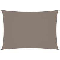 VidaXL Zonnescherm rechthoekig 3x5 m oxford stof taupe - thumbnail