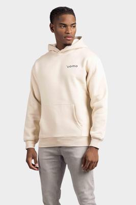 24 Uomo Basic Hoodie Zand Heren - Maat XS - Kleur: Sand | Soccerfanshop