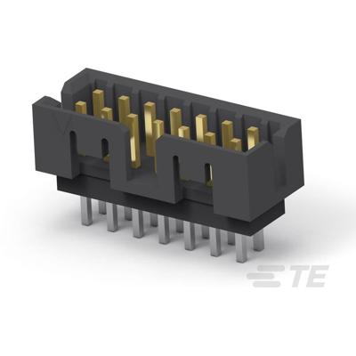 TE Connectivity 1-2842236-4 Male header, inbouw (standaard) Inhoud: 1 stuk(s) Tube