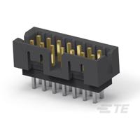 TE Connectivity 1-2842236-4 Male header, inbouw (standaard) Inhoud: 1 stuk(s) Tube - thumbnail