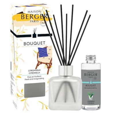 Maison Berger Paris parfumverspreider cube citronella 100 ml - thumbnail