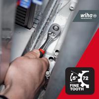 Wiha SB338101 45627 Omschakelratel 1/2 250 mm - thumbnail