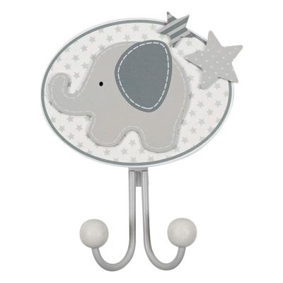 Goki houten kapstok haak olifant