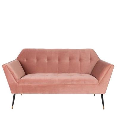 Dutchbone 2-zits Bank 'Kate', kleur Roze