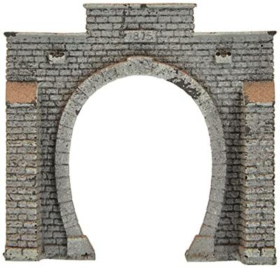 NOCH 34851 PROFI plus N Tunnelportaal 1-sporig Hardschuim model, Geverfd