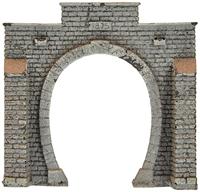 NOCH 34851 PROFI plus N Tunnelportaal 1-sporig Hardschuim model, Geverfd - thumbnail