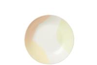 J-Line bord Diep Punt - porselein - mix - 4 stuks - thumbnail