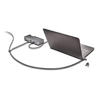 Kensington Laptopslot Sleutelslot Aansluiting voor twee laptops, Supersterke T-Bar sluitkop voor bescherming tegen 2430 mm Microsaver 2.0 Twin - thumbnail