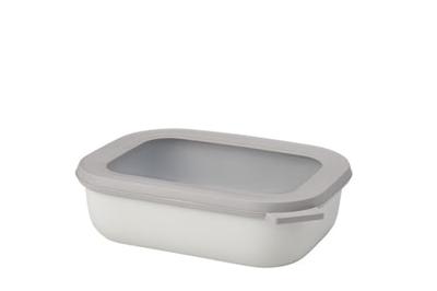 Multikom cirqula rechthoekig 1000 ml nordic white Mepal - Mepal Multikom cirqula rechthoekig 1000 ml nordic white Mepal - Mepal