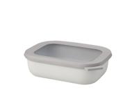 Multikom cirqula rechthoekig 1000 ml nordic white Mepal - Mepal - thumbnail