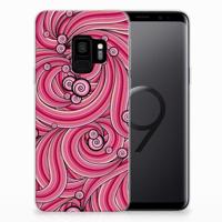 Samsung Galaxy S9 | Hoesje maken | Swirl Pink - thumbnail