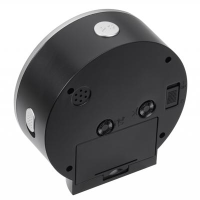 TFA Dostmann 60.1034.01 Wekker Kwarts Zwart Alarmtijden 1