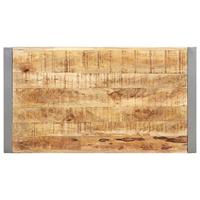 Salontafel 110x60x40 cm massief hout met sheesham afwerking - thumbnail