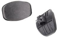 TranzX triathlonstuur opzetstuur armsteunen per set zwart - thumbnail