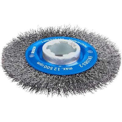 Bosch Accessoires X-LOCK Kegelborstel gegolfde draad 115mm Staal 0.3mm - 1 stuk(s) - 2608620732