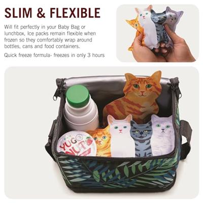 Monkey Business Koelelementen set van 2 - Kitty Monkey Business Koelelementen set van 2 - Kitty