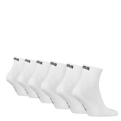 6-paar Quarter sokken - katoen