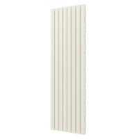 Plieger Designradiator Cavallino Retto Dubbel 1716 Watt Middenaansluiting 200x60,2 cm Wit Structuur - thumbnail